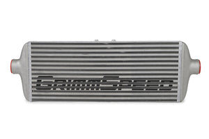 GrimmSpeed 2008-2014 Subaru WRX Front Mount Intercooler Kit Raw Core / Black Pipe