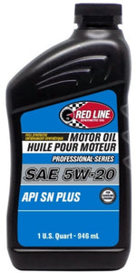 Red Line Pro-Series API SN+ 5W20 Motor Oil - Quart