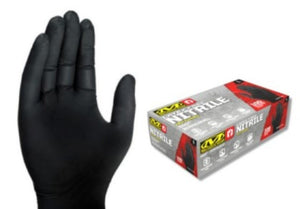 Mechanix Wear HD Black Nitrile 5 Mil MD - 10 Packs (100 Gloves Each)