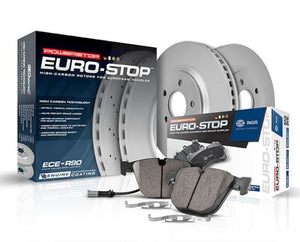 Power Stop 10-13 Audi A3 Rear Euro-Stop Brake Kit