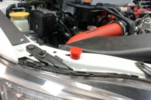 Perrin Subaru Adjustable Hood Bumper Set (2pcs) - Red