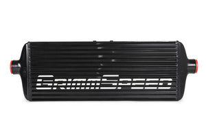 GrimmSpeed 2008-2014 Subaru STI Front Mount Intercooler Kit Black Core / Black Pipe