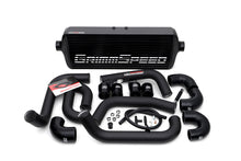 GrimmSpeed 2008-2014 Subaru STI Front Mount Intercooler Kit Black Core / Black Pipe