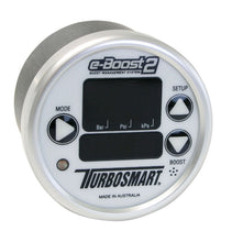 Turbosmart eB2 60mm White Silver