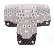 NRG Aluminum Sport Pedal A/T - Silver w/Black Carbon