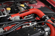 GrimmSpeed 2008-2014 Subaru STI Front Mount Intercooler Kit Raw Core / Red Pipe
