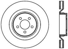 StopTech SportStop 06-09 Chrysler SRT-8 Front Right Drilled & Slotted Rotor