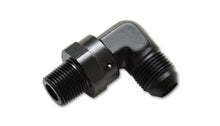 Vibrant -8AN to 1/2in NPT Male Swivel 90 Degree Adapter Fitting