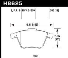 Hawk Performance Ceramic Street Brake Pads