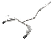 aFe Takeda 2.5in 304 SS Cat-Back Exhaust System w/CF Tips 2022+ Honda Civic L4-1.5L (t)