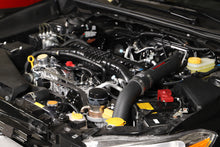 GrimmSpeed 2015+ Subaru WRX Front Mount Intercooler Kit Raw Core / Black Pipe