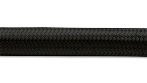 Vibrant -16 AN Black Nylon Braided Flex Hose (10 foot roll)