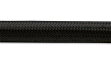 Vibrant -16 AN Black Nylon Braided Flex Hose .89in ID (50 foot roll)