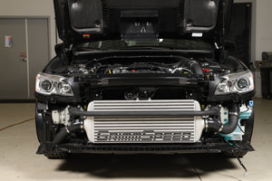 GrimmSpeed 2015+ Subaru WRX Front Mount Intercooler Kit Raw Core / Black Pipe