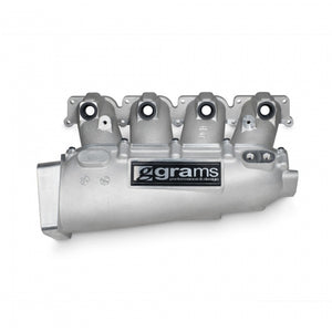 Grams Performance VW MK4 Large Port Intake Manifold - Raw Aluminum