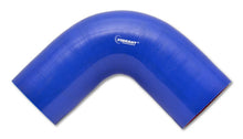 Vibrant 4 Ply Reinforced Silicone Elbow Connector - 2in I.D. - 90 deg. Elbow (BLUE)