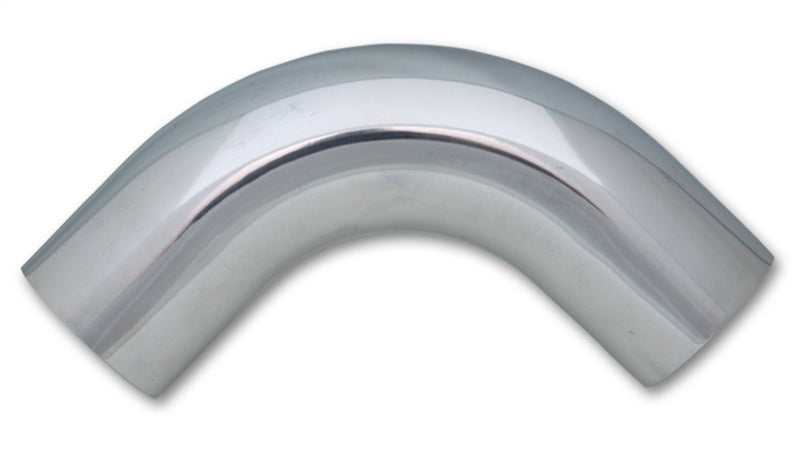 Vibrant 1in O.D. Universal Aluminum Tubing (90 Degree Bend) - Polished
