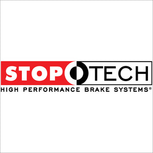 StopTech Slotted Sport Brake Rotor 2014 Honda Accord V6 Front Left