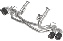 AFe MACH Force-Xp 304 Stainless Steel Cat-Back Exhaust Carbon 2020 Chevrolet Corvette C8