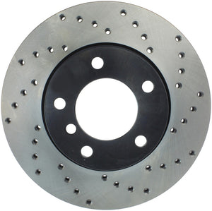 StopTech 96-02 BMW Z3 / 03-01/06 Z4 / 11/91-98 318i/iS / 04/98-00 318Ti Drilled Left Front Rotor